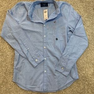 NWT Hollister Epic flex button-down dress shirt